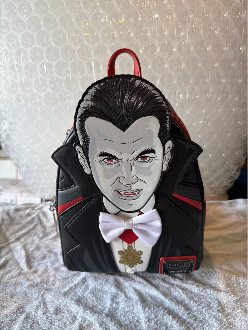 Loungefly Universal Studios Dracula GITD Mini Backpack NWT